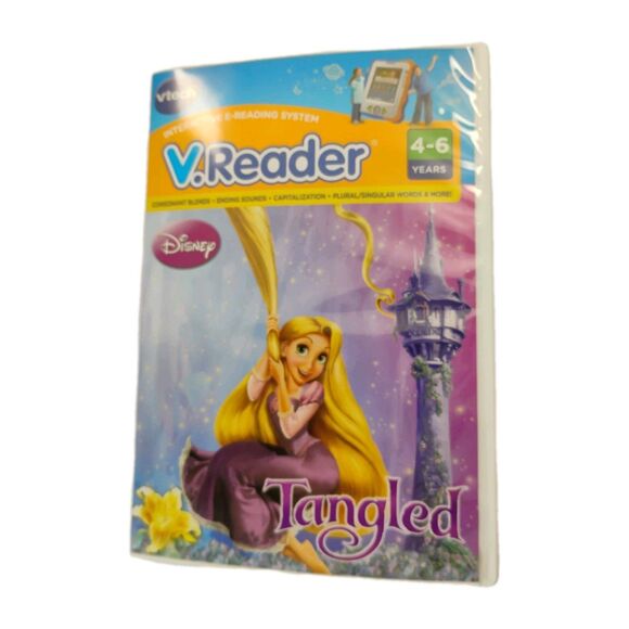 Vtech Tangled Ages 4-6 Years V.Reader Interactive E-Reading System Disney - Picture 14 of 15
